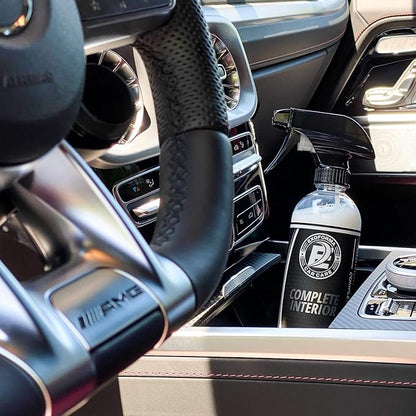 ExoForma Complete Interior - Multipurpose Car Interior Cleaner & Protectant From UV - Car Cleaning Supplies - Matte Finish & Fresh Linen Scent, 16 oz