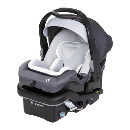 Baby Trend Secure-Lift 35 Infant Car Seat and EZ-LiftTM 35 Plus Infant Car Seat Base Bundle, Dash Grey and Black