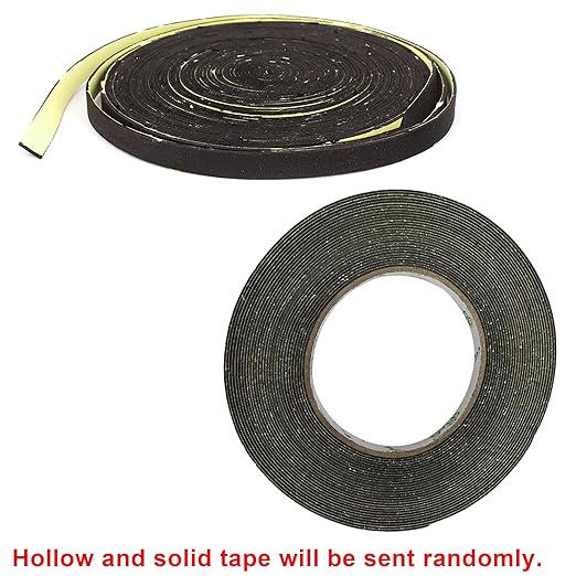 uxcell a15011200ux0430 Black 10m 33ft Length Car Speaker Sealing Tape