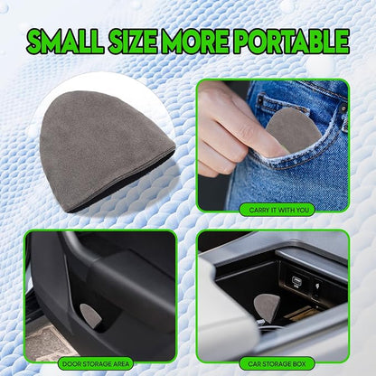 Car Screen Cleaner,Car Display Cleaner,Microfiber Car Touch Screen Cleaner Cloth,Suitable for Automotive,Cell Phone,Computer,and pad displays (Triangle)