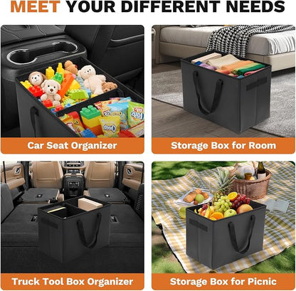 Shademax Car Seat Organizer for Chevrolet Traverse 2018-2025 2026 Accessories Traverse Backseat Storage Box Car Console Organizer for Kids Toys Baby Supplies Dog Toys Snack Organizer Travel Storage