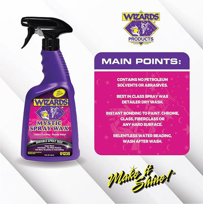 Wizards Mystic Spray Wax 22 oz.