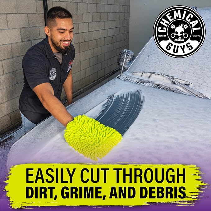 Chemical Guys CWS/1010/64 Maxi-Suds II Foaming Car Wash Soap (Works with Foam Cannons, Foam Guns or Bucket Washes) Safe for Cars, Trucks, Motorcycles, RVs & More, 64 fl. Oz (Half Gallon), Grape Scent