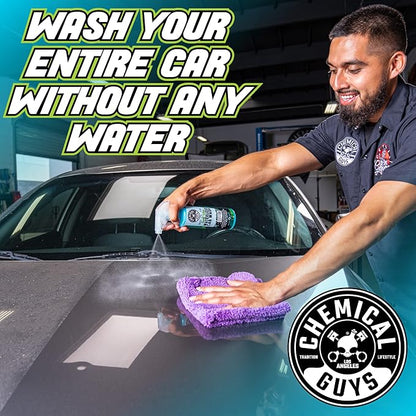 Chemical Guys Swift Wipe Sprayable Waterless Car Wash Spray - Spray and Wipe to Safely Clean and Shine Cars, Trucks, Motorcycles, RV & More, High Lubrication Formula, 16 oz