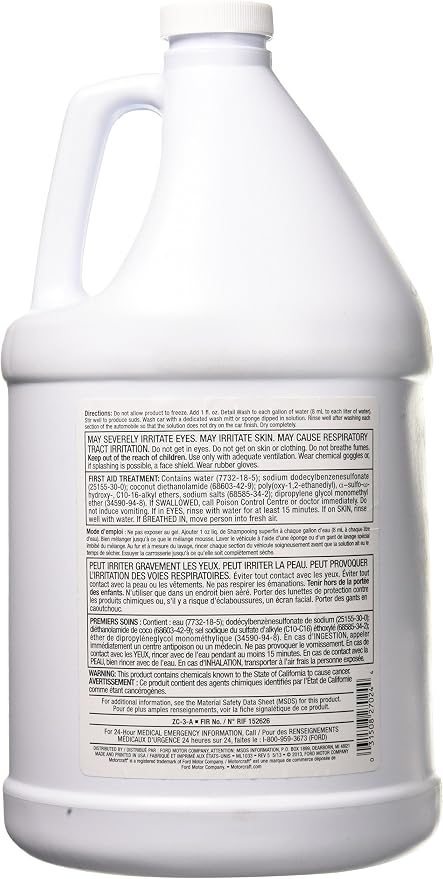Ford Genuine Ford Fluid ZC-3-A Detail Wash - 1 Gallon