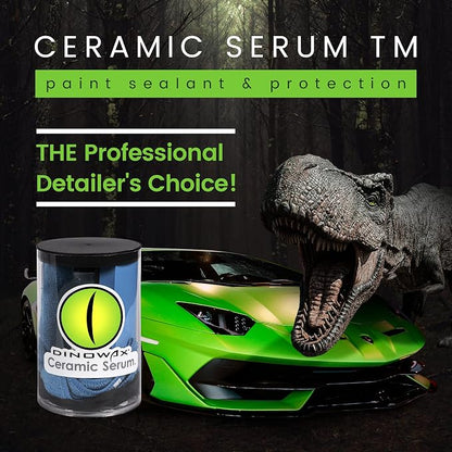 Ceramic Serum Kit, Ceramic Coating, Detailing Kit, Car Detailing Supplies, Protect Collection, 4 Oz Serum with Application Accessories