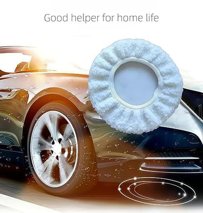 5 Pcs 10 INCH Polisher Polish Pad Polishing Buffling Car Buffer Waxer