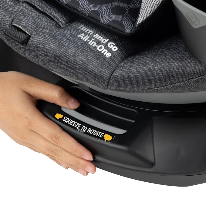 Disney Baby Turn and Go 360 Rotating All-in-One Convertible Car Seat, Vintage Mickey Mouse