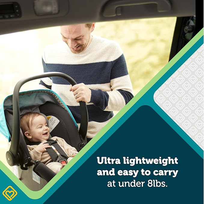 Safety 1st OnBoard FLX Infant Car Seat with Base, Lightweight Baby Car Seat for Travel, Old Soul