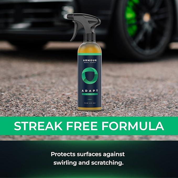 Armour Detail Supply - Adapt Waterless Wash & Quick Detailer and Multi-Use Formula, Streak-Free, UV Protection, Scratch Reducer (1 Pint)