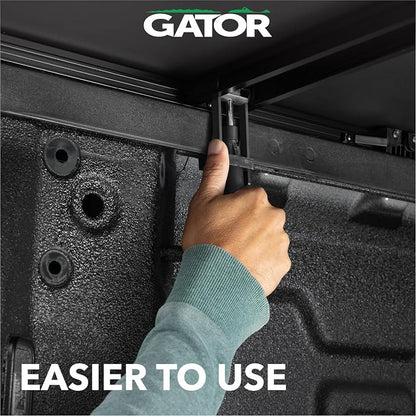 Gator Soft Tri-Fold Truck Bed Tonneau Cover w/Gear Straps | 61103 | Fits 2007-2013 Chevy/GMC Silverado/Sierra (Without Rail System) 8' Bed (96.25)