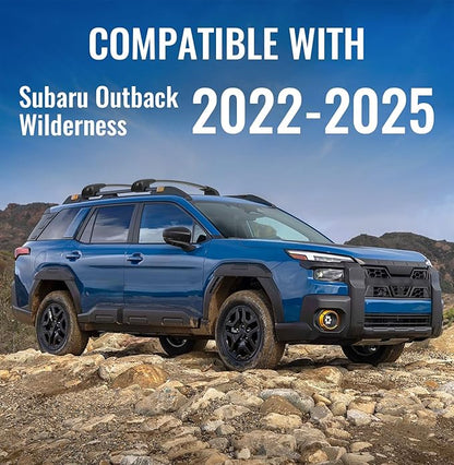 300lbs Lockable Roof Rack Cross Bars Compatible with Subaru Outback Wilderness 2022 2023 2024 2025, Heavy Duty Aluminum Roof Rails Crossbar for Rooftop Cargo Bars Luggage Kayak Bike Racks
