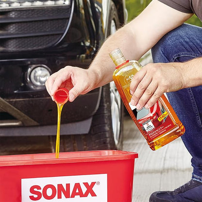 SONAX GLOSS SHAMPOO (1 l) - Concentrate. Removes dirt quickly and thoroughly. | Item-No. 03143000-544