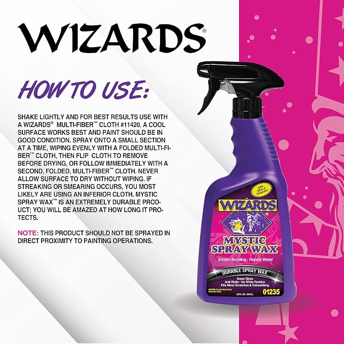 Wizards Mystic Spray Wax 22 oz.