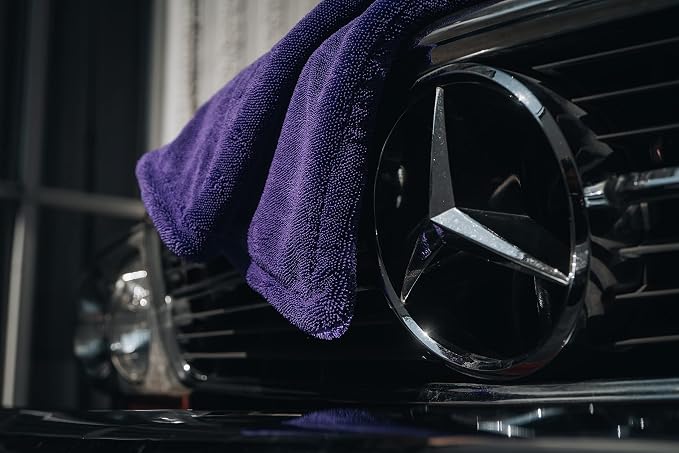 Motors Fast Drying Towels for Cars 31"x20" Car Wash Dry & Clean Microfiber Towel Twist-Loop Pile for Faster One-Pass Vehicle Cleaning Detailing Trucks SUVs Boats Superior Absorbency GSM1600