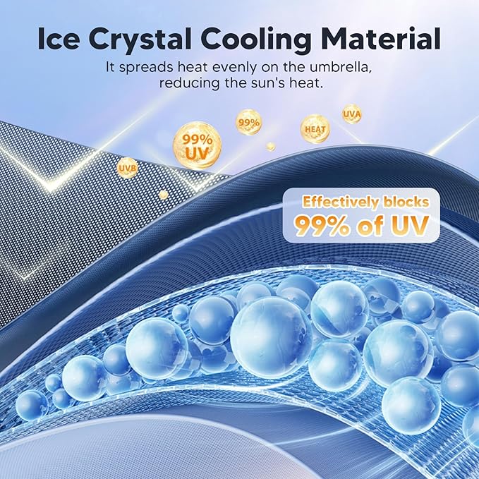 Autorder Windshield Sun Shade Umbrella for 2021-2026 Ford F-150 F-250 F-350 Accessories,Upgraded Ice Crystal Material,Easy Setup Umbrella Sunshade for Car Windshield,100% Sun Blocking
