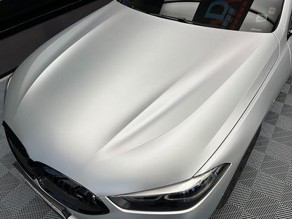 ColorFusion PPF by VViViD, Matte Stealth Chrome Silver Dry Apply PPF Vinyl Car Wrap Roll 10ft x 5ft