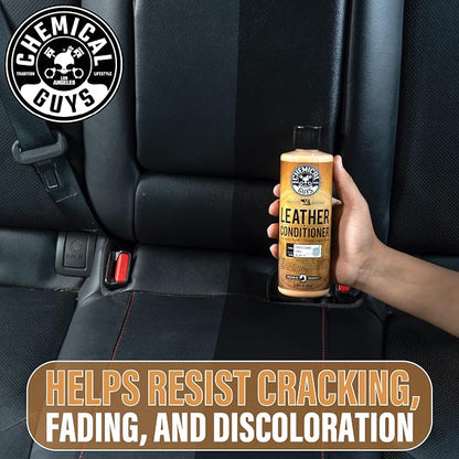Chemical Guys SPI_401 Vintage Series Leather Conditioner Car Interiors, Furniture, Apparel, Sneakers, Boots, and More (Works on Natural, Synthetic, Pleather, Faux Leather and More), 128 fl oz (1 Gal)