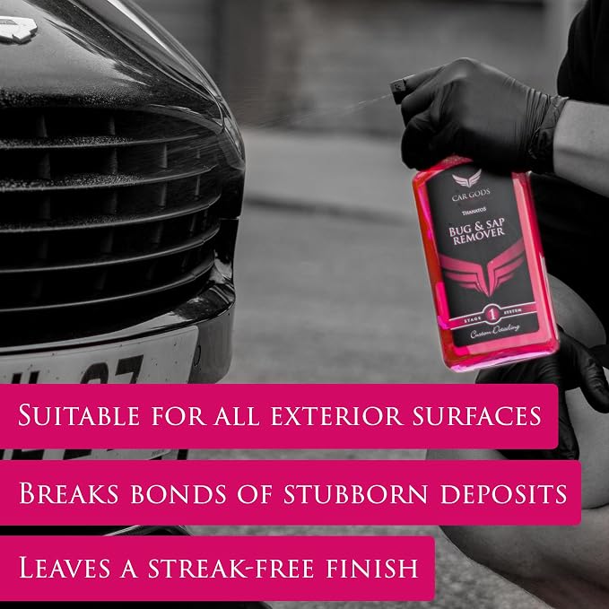 Car Gods Thanatos Bug and Sap Remover, 169 Fl Oz