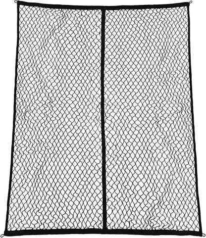 BestEvMod Cargo Mesh Net for Pickup Truck Bed Fit for Tesla Cybertruck 2026 2025 2024 Accessories Mesh Extra Strong Hook Stretchable Trunk Organizer Cargo Net (Whole Bed, Reinforced POM Hooks)