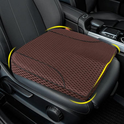 Lofty Aim Car Seat Cushion, Comfortable Memory Foam Seat Pillow for Driving, Sciatica-Back Pain Relief, Cushion for Car-Truck, Office, Wheelchair - Mesh Brown