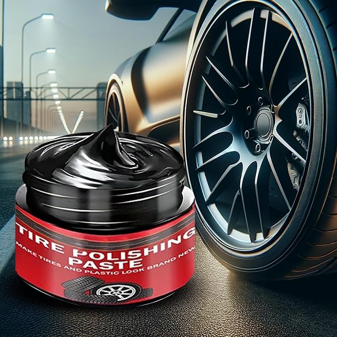 Trim Restorer Automotive, Weather Resistant Rapid Acting, Long Lasting Black Tire Shine, for Wheels, Seats, Bumpers, Cars, Trucks, RVs, SUVs