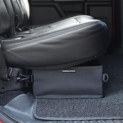GEEDAR Under Seat Storage Truck Tool Box Organizer for Truck Underseat Storage Ford F150 F250 F350 Chevy Silverado Accessories (3 compartment)