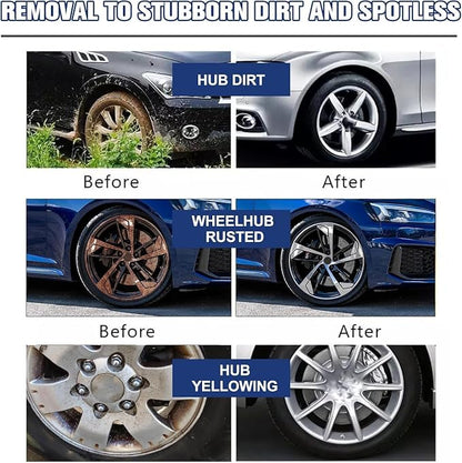 2026 Upgraded Bronze Bomber Wheel Cleaner, Tire Cleaner,- Safe on Chrome and All Wheel Finishes - Brake Dust, Dirt, Browning, Grease, and Grime Remover (US Stock) (6 PACK)