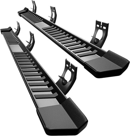 AUTOSAVER88 6 Inches Running Boards Crew Cab Compatible with 2010-2026 RAM 2500/3500, 2009-2018 RAM 1500, 2019-2024 1500 RAM 1500 Classic, Step Pad Design, Stainless Steel Side Steps Nerf Bar