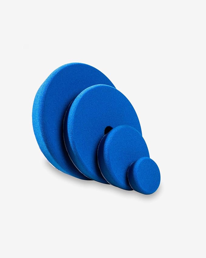 Adam's Polishes Premium Polisher Pads - Expertly Designed to Make Polishing and Paint Correction Easier, Quicker - Color Coded to Match with Recommended Polishes or Compounds (5.5, Blue Compound Pad)