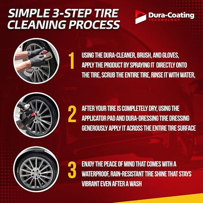 Dura-Dressing Total Tire Kit XL (2-3 Cars/1 Large Truck)