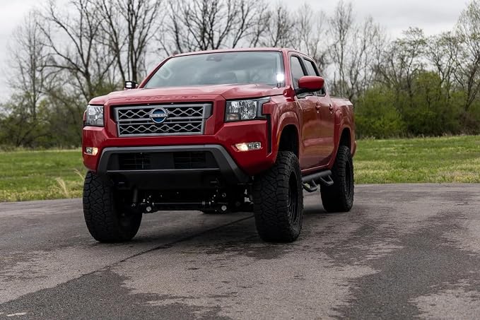 Rough Country 2" Black Series Square LED Cube Lights | White DRL - 70903BLKDRL