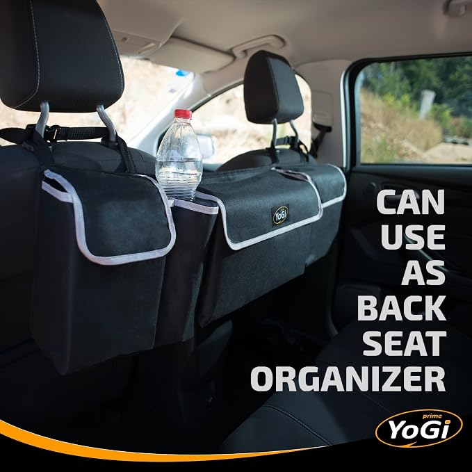Trunk Organizer for Suv | Hanging Trunk Organizer, Cars Trunk Organizers | Waterproof, 4 Pocket Backseat Storage Solution | Easy Install, Durable and Versatile