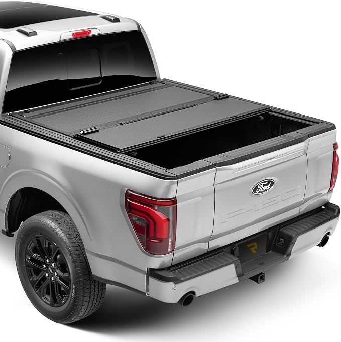 RealTruck BAK BAKFlip MX4 Hard Folding Truck Bed Tonneau Cover | 448327 | Fits 2015-2020 Ford F-150 6' 7" Bed (78.9")