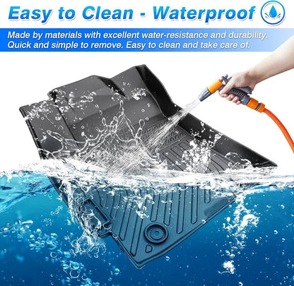 Floor Mats Fit for Hyundai Elantra 2017 2018 2019 2020, All Weather Floor Mats for Elantra Accessories Heavy Duty