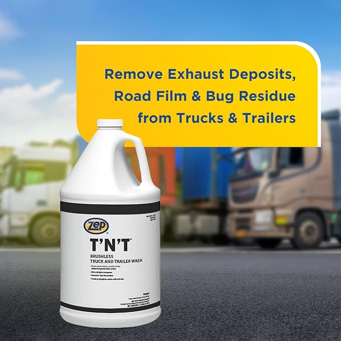 Zep T'N'T Truck and Trailer Wash - 1 Gallon (Case of 4) - 37624