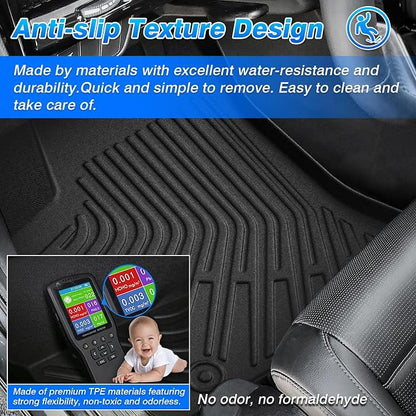Cartist Floor Mats Fit for Honda CR-V CRV 2023 2024 2025 2026 (Include Hybrid), All Weather Floor Liner for CRV Accessories Heavy Duty
