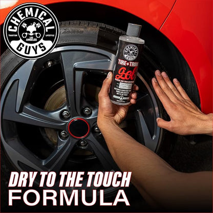 Chemical Guys Tire And Trim Gel For Plastic And Rubber, Restores Faded Tires, Trim, And Bumpers, Enhances Shine And Protection, Safe For Cars, Trucks, SUVs, Motorcycles, RVs & More, 16 Fl Oz