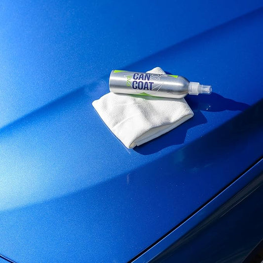 GYEON CanCoat EVO Spray Ceramic Coating DIY grade water beading gloss protection multi-surface auto detail trim wheels glass vinyl safe application easy use interior exterior sealant layer