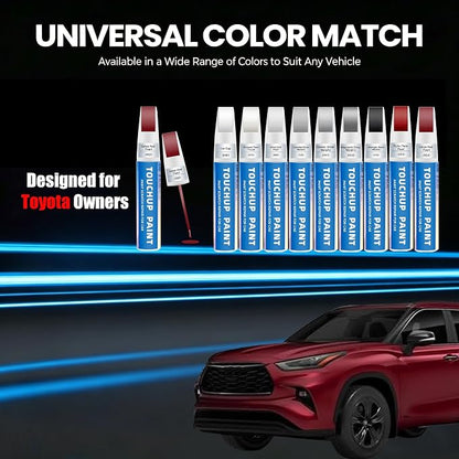 Dark Red/Salsa Red Pearl(3Q3) Touch Up Paint for Toyota 2-in-1 Car Scratch Repair Pen for Rock Chips, Door Scratches & Paint Nicks Exact Color Match Quick Dry DIY Fix for RAV4 Camry Corolla