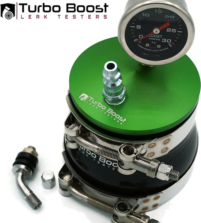 Medium Aluminum Boost Leak Testers (5ft Air line w/Shut-Off Valve)