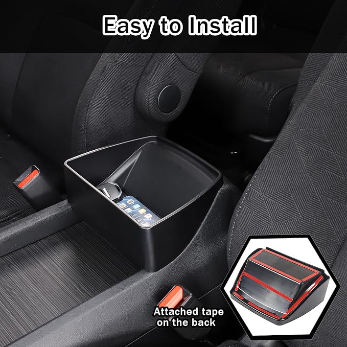 Center Console Organizer Tray for Honda Pilot 2016-2022/ Ridgeline 2020-2023/ Passport 2019-2023 Accessories, ABS Central Control Armrest Secondary Storage Box