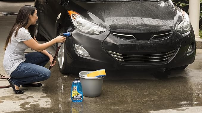 Rain-X 620073 - Car Wash Deep Cleaning, High Foam Soap Provides Spot Free Shine with No Towel Or Hand Drying Needed - Car soap for car cleaning and detailing 48 fl oz (Pack of 2)