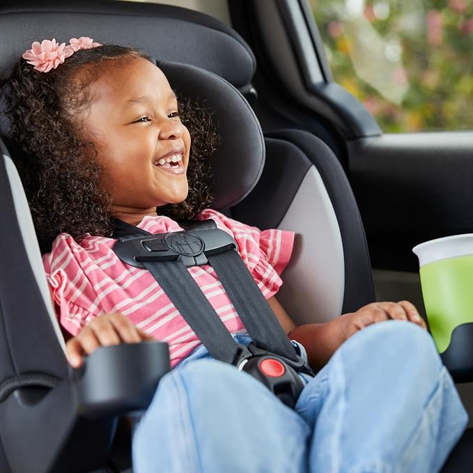 Safety 1st Grand 2‑in‑1 Booster Car Seat, Converts from High Back to Belt‑Positioning Booster, Seat for Kids 40–65 Pounds and Belt‑Positioning 40–100 Pounds, High Street