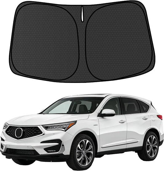 RDX Customized Windshield Sun Shade for 2019 2020 2021 2022 2023 2024 2025 2026 RDX Front Window Sunshade Visor Protector Foldable Blocks UV Rays Keep Car Cooler Accessories