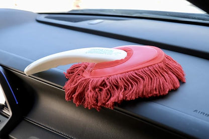 The Original California Car Duster Detailing Kit with Plastic Handle, Model Number: 62445 , Red