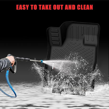 Floor Mats & Trunk Mat for 2024 2025 2026 Lincoln Nautilus All Weather TPE Protection Floor Liners Full Set with Cargo Liner for 2024 2025 2026 Lincoln Nautilus Accessories(Not for Hybrid)