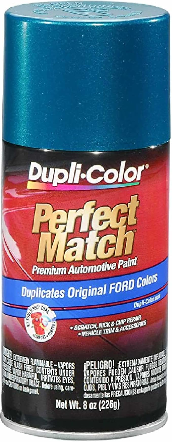Dupli-Color Perfect Match Premium Automotive Paint, Cayman Green (M), 8 oz