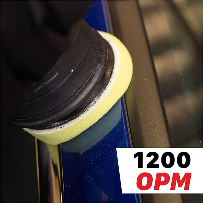 Maxshine 3” Universal Vented DA Backing Plate – Hook & Loop Pad Holder with 5/16”-24 Thread – Fits Dual Action Polishers up to 12,000 OPM for Sanding, Buffing, Polishing & Low Vibration Finish