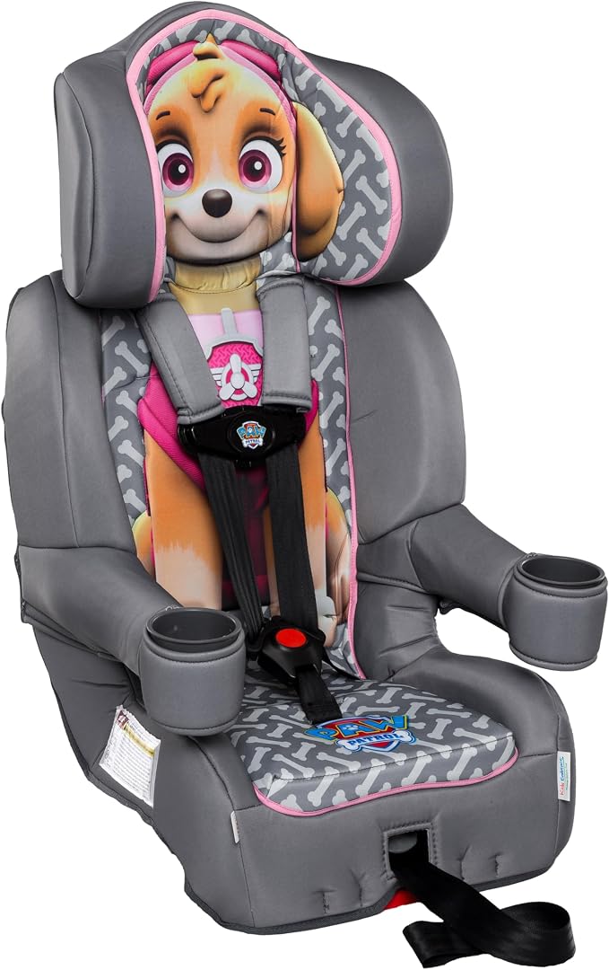 KidsEmbrace 2-in-1 Car Seat | Forward-Facing Harness (26.5–65 lbs) & Booster Mode (40–100 lbs) | Latch | Premium Fit with Multi-Position Headrest, Harness & Recline